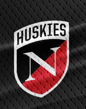 Shield logo for huskies.